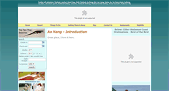 Desktop Screenshot of aonang.com