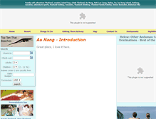 Tablet Screenshot of aonang.com